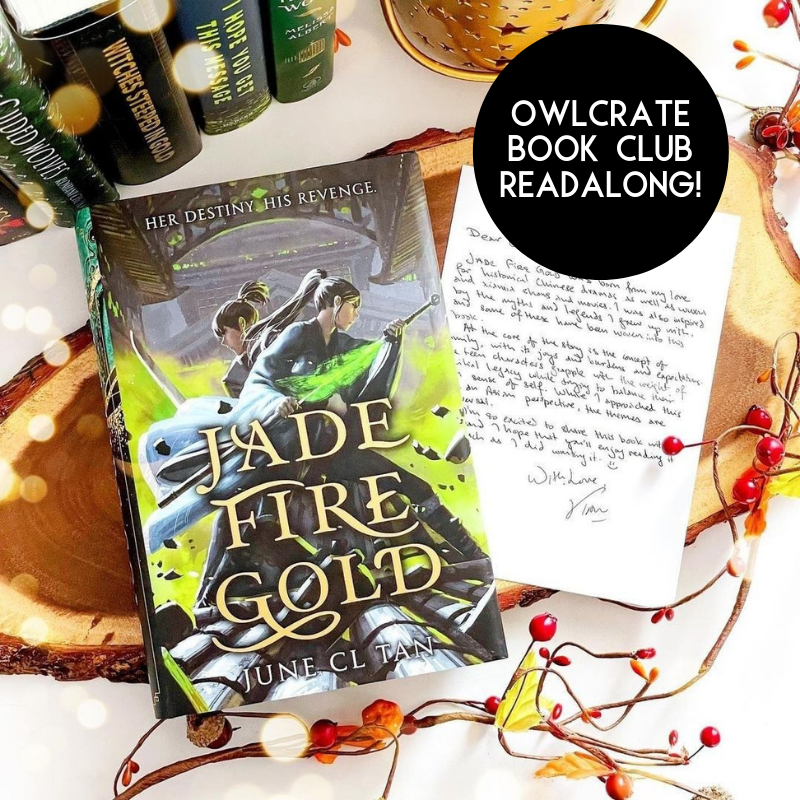 'Jade Fire Gold' Book Club Readalong Day 1!