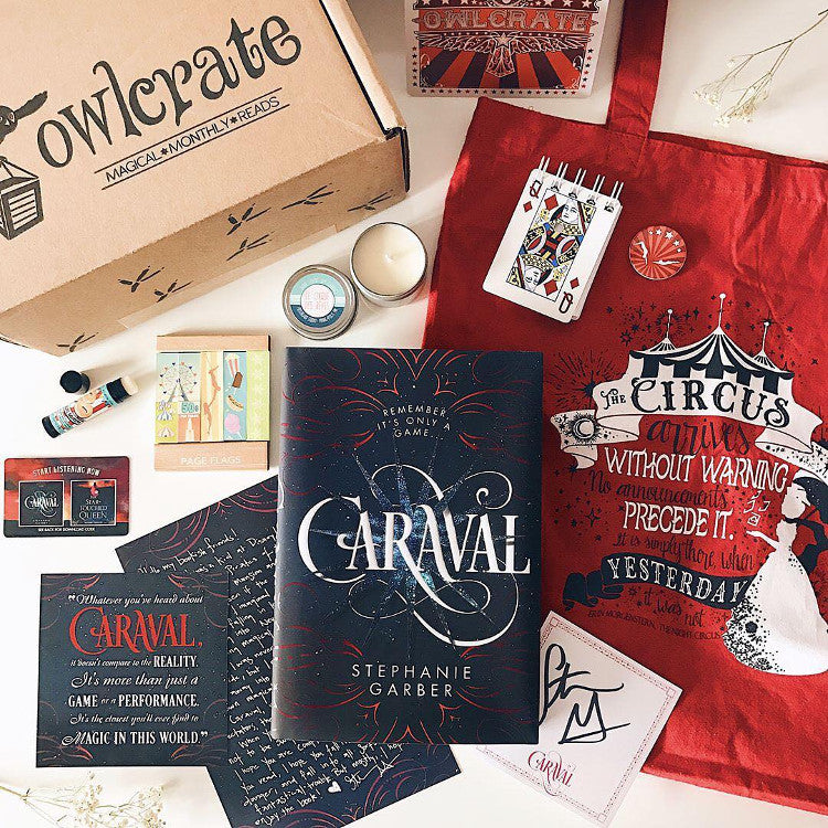 Owlcrate Caraval 2024 Playing Cards by Stephanie Garber