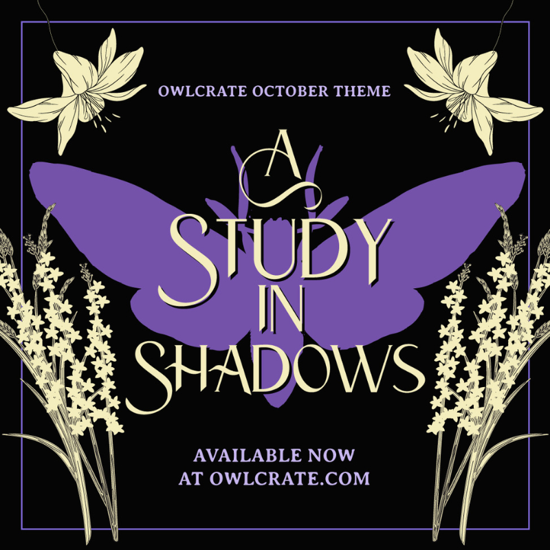 Everything You Need to Know About Our October A STUDY IN SHADOWS Theme!