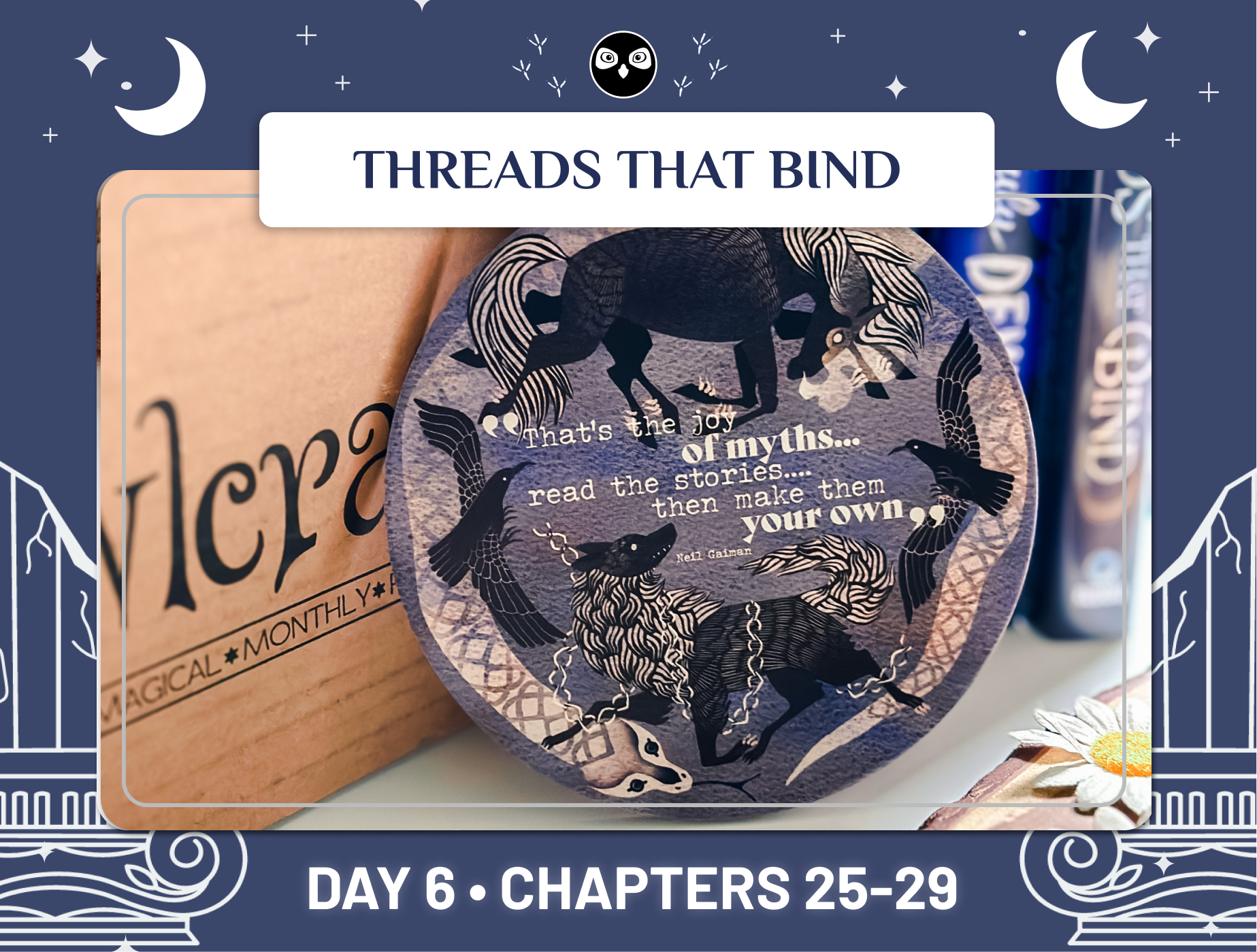 'Threads That Bind' Book Club Readalong Day 6!