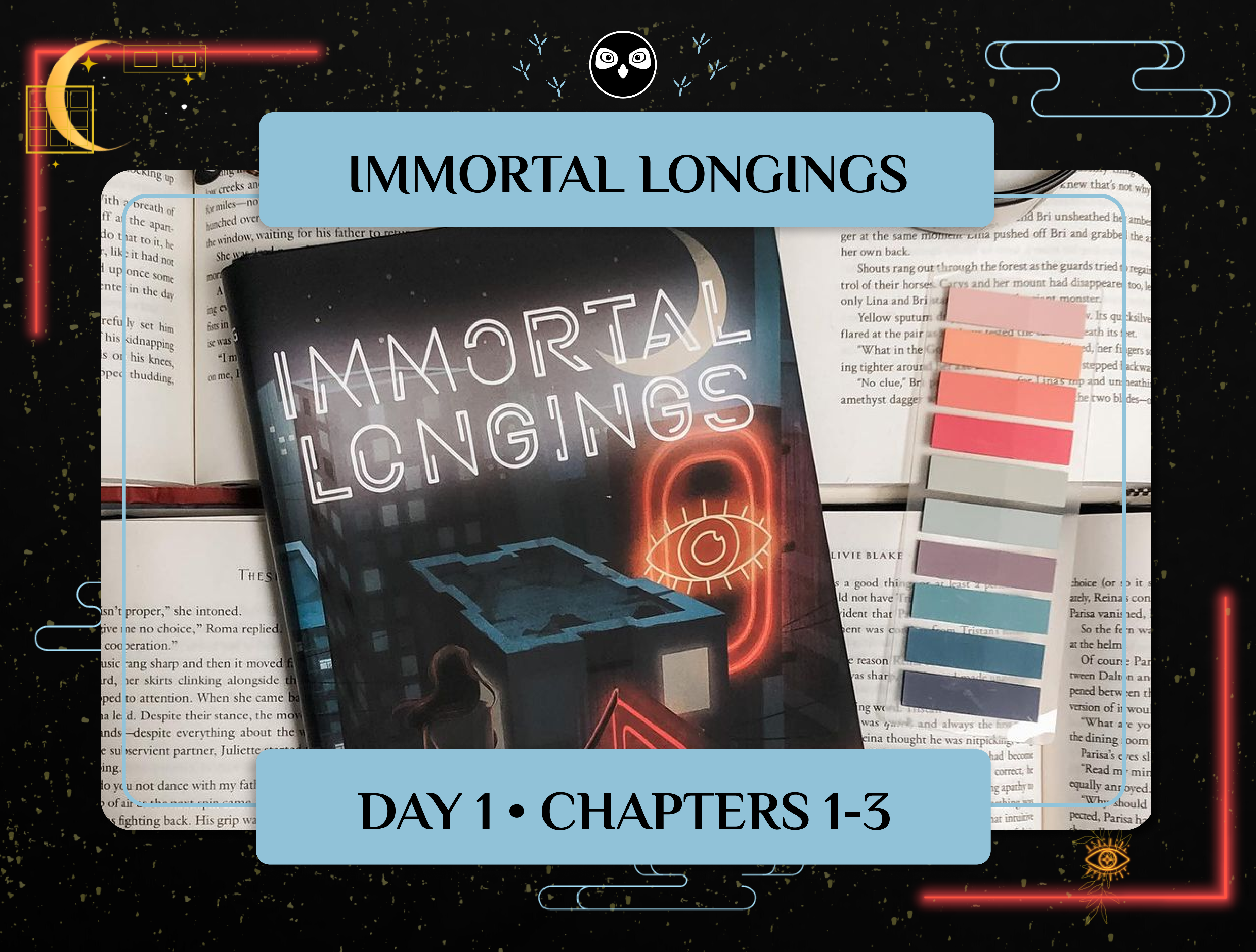 Immortal Longings' Book Club Readalong Day 3! - OwlCrate