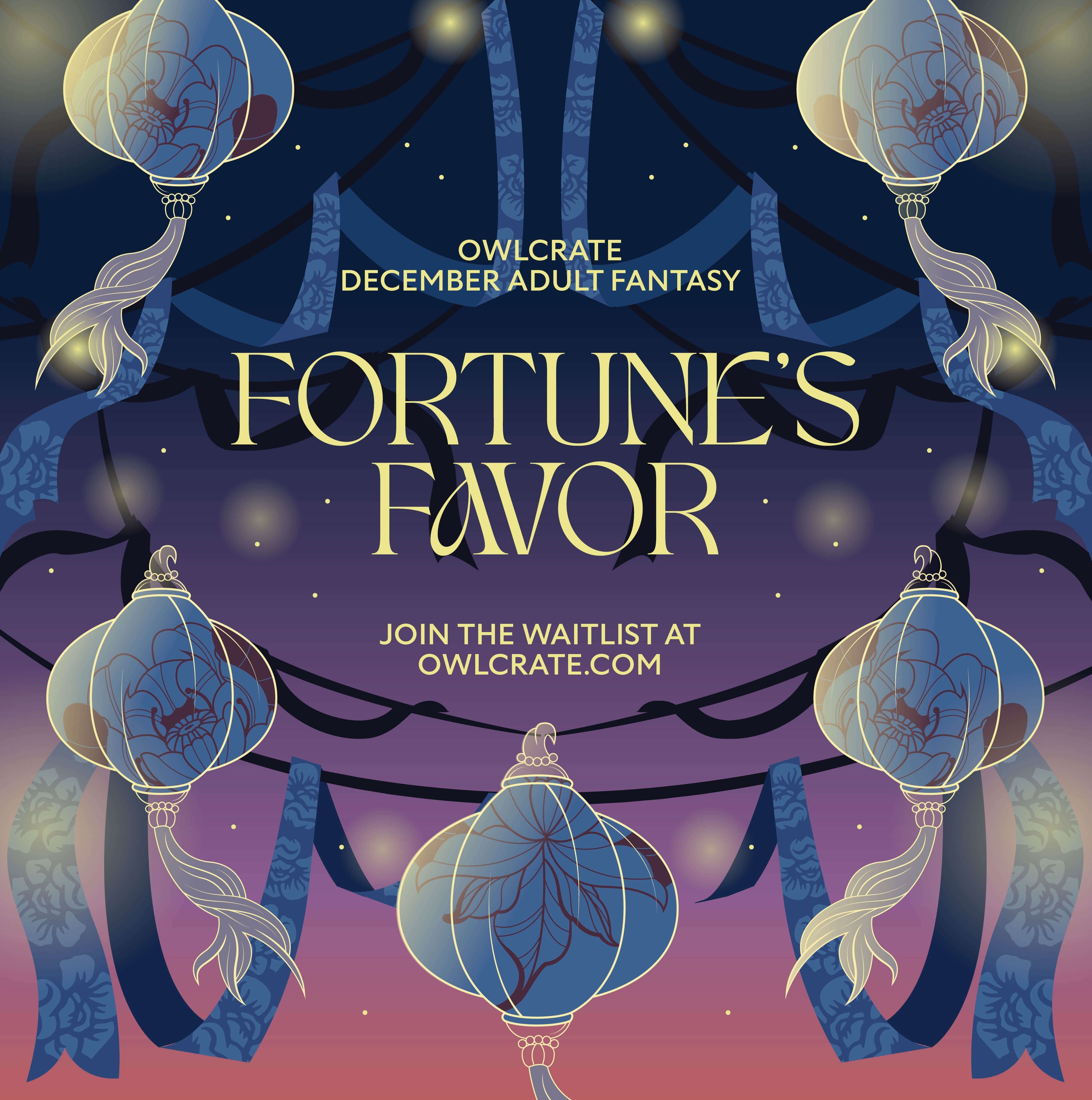 FORTUNE'S FAVOR Adult Fantasy Theme  OwlCrate