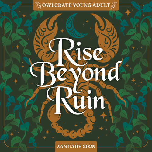 RISE BEYOND RUIN OwlCrate YA theme