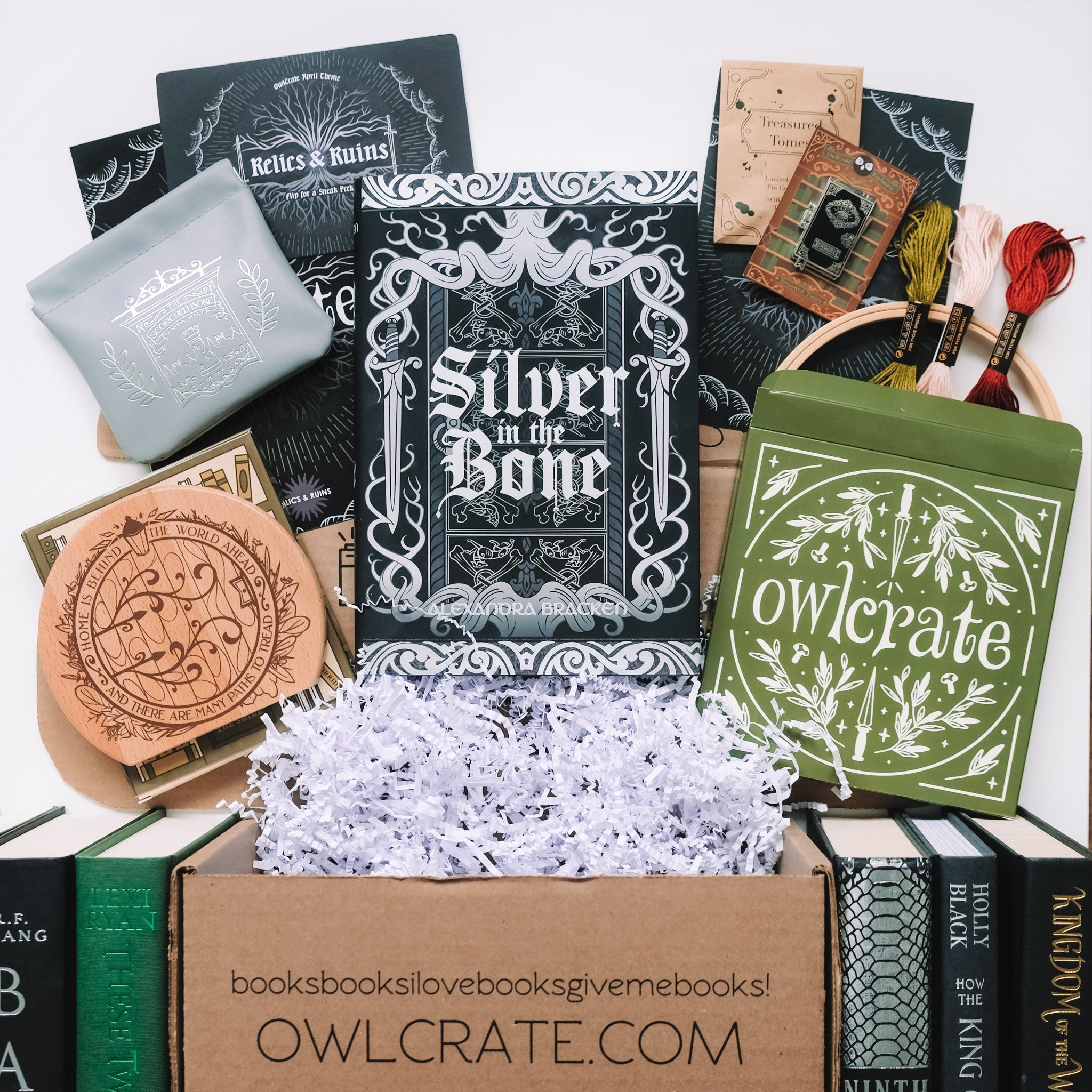 Lot of on sale 4 Signed First OwlCrate Exclusive Edition Books