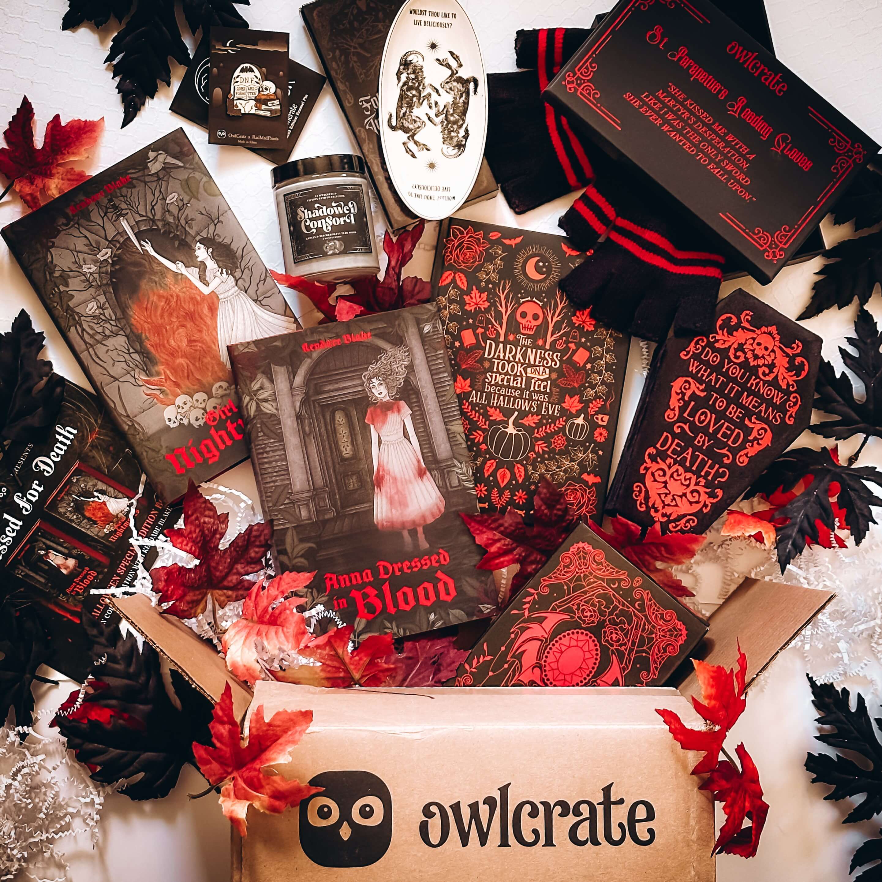 Owlcrate exclusive signed outlet books