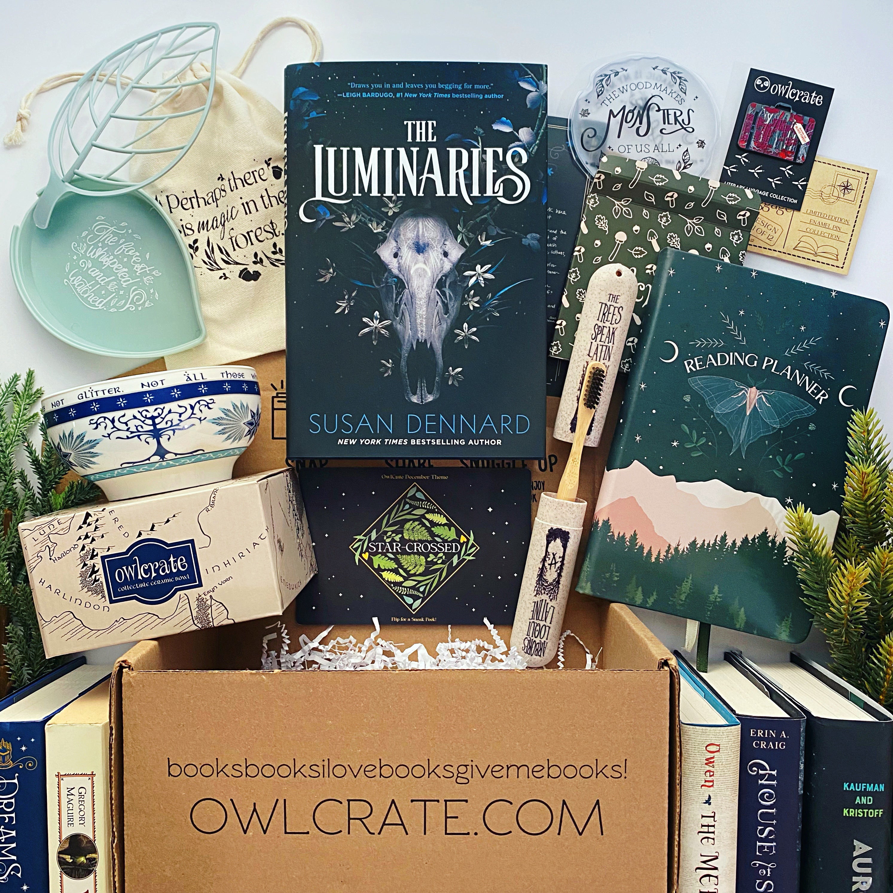 Owl Crate November store Book Box