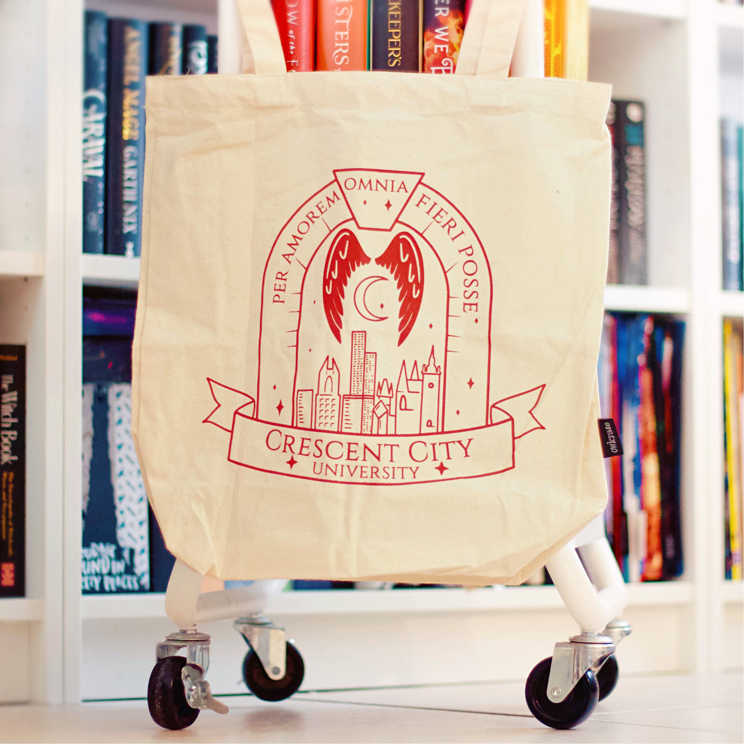 Cruel Prince Owlcrate Tote Bag Duarte Greenbriar Books outlet