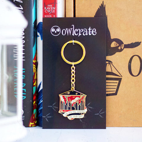 Among the Monsters' Luggage Pin - OwlCrate